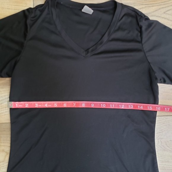 Opna S Black Moisture Wicking Athletic Shirt - Picture 6 of 7